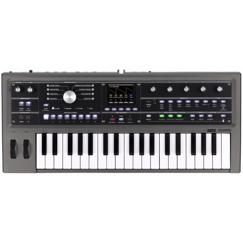 KORG microKORG 2 Synthesizer/Vocoder with IPS LCD Display and Vocal Processor