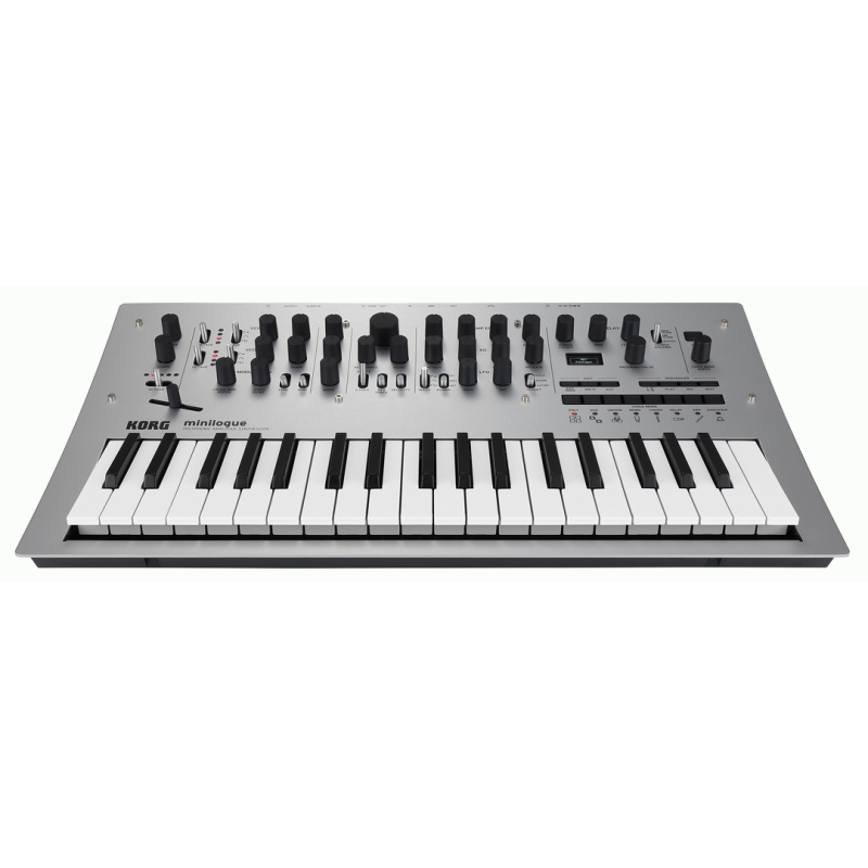 KORG Minilogue 37-Key Analog Polyphonic Synthesizer with Sequencer and Delay — view 2