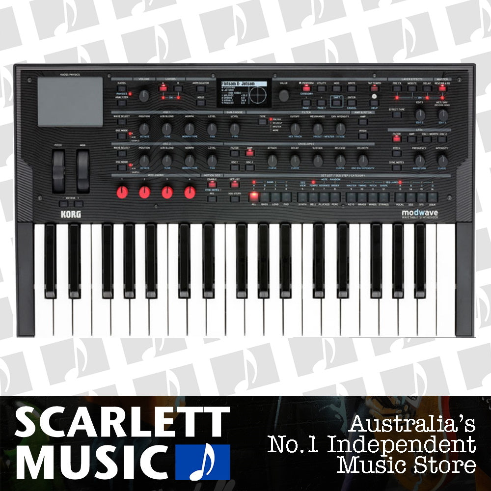 Korg ModWave Wavetable Synthesizer — view 2