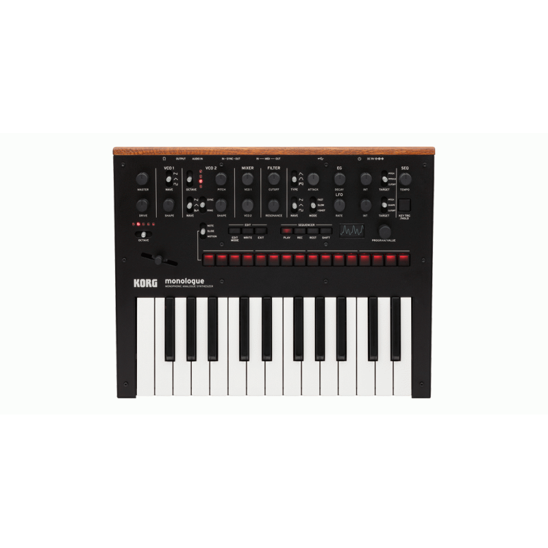 Korg Monologue Black 25-Key Monophonic Analog Synthesizer — view 2