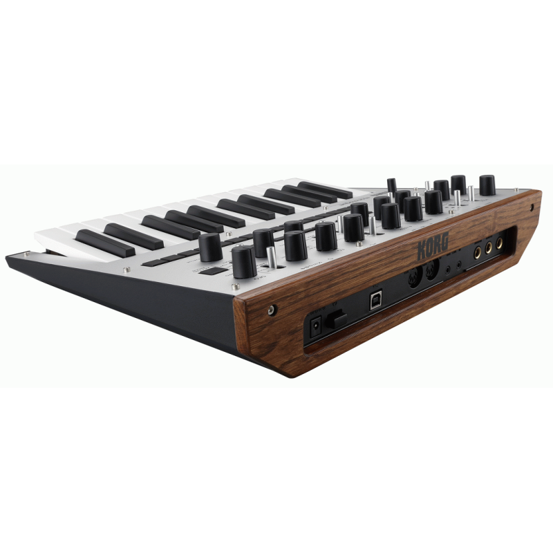 Korg Monologue Silver Monophonic Analog Synthesizer 25-Key with Step Sequencer and Programmable Features — view 3