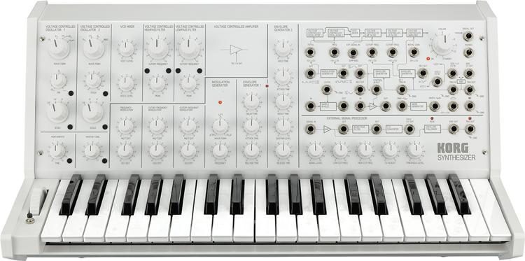 Korg MS-20FS Analogue Monophonic Synth White