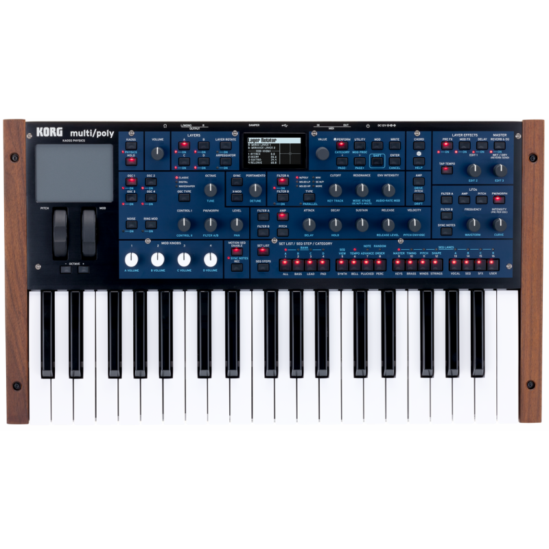 Korg Multi/Poly 37 Key Digital Synthesizer