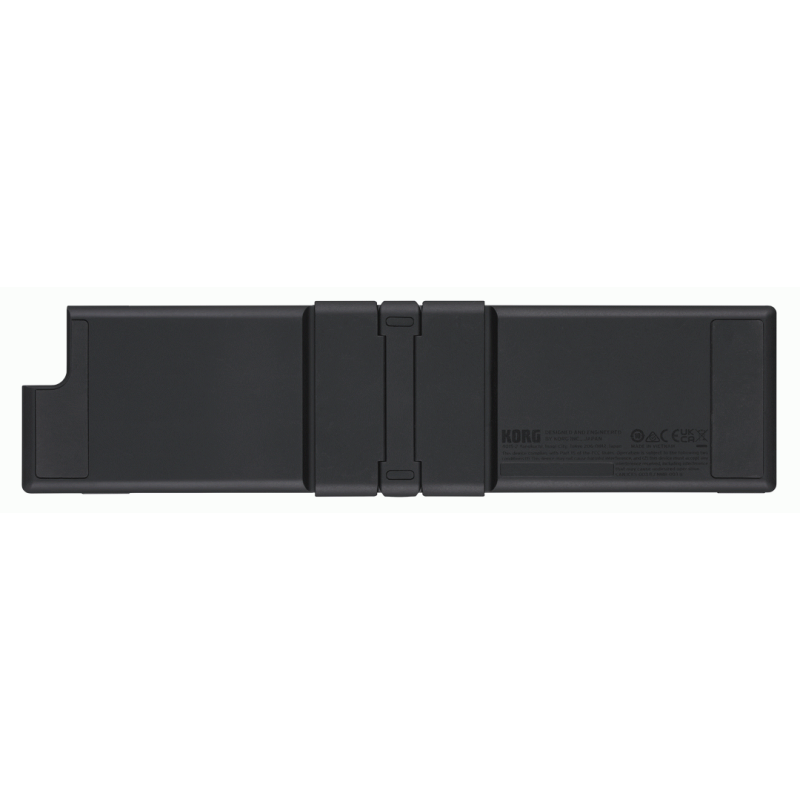 Korg nanoKEY Fold 25 Key Foldable MIDI Keyboard Black — view 2