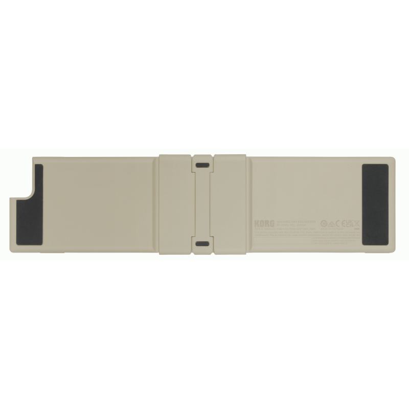 Korg NanoKey Fold 25-Key Foldable MIDI Keyboard Sand Beige — view 2