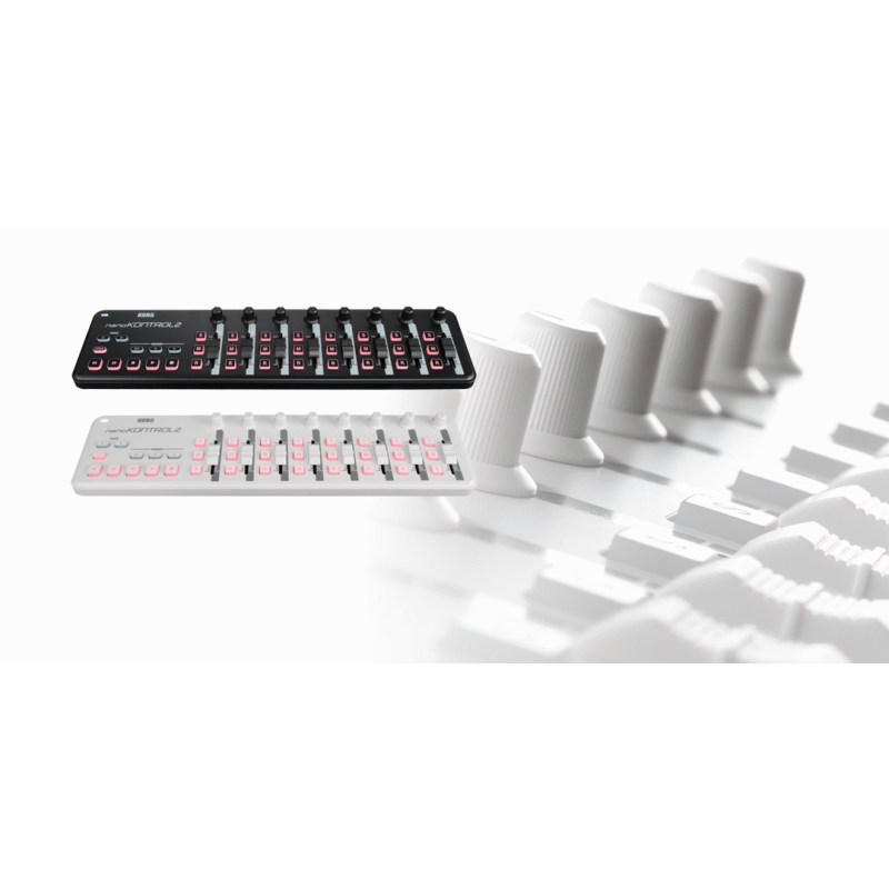 Korg nanoKONTROL2 Control Surface - White — view 3