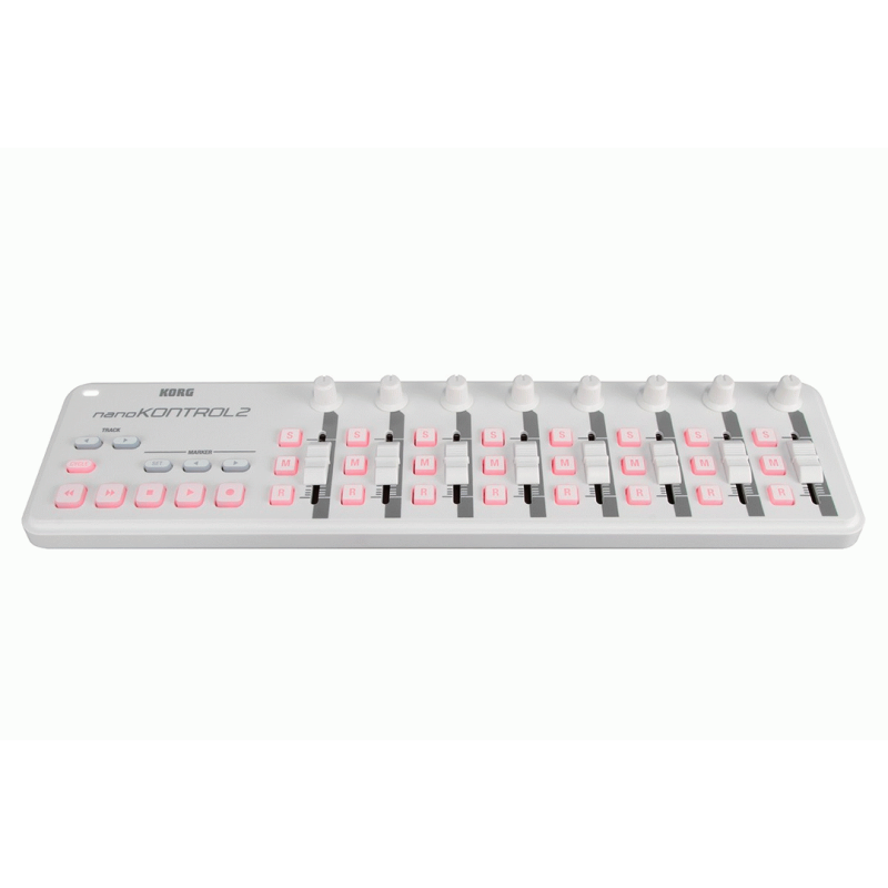 Korg nanoKONTROL2 Control Surface - White — view 2