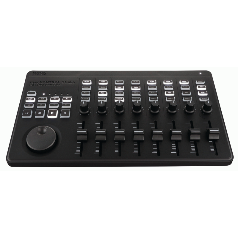 KORG nanoKONTROL Studio Wireless MIDI Controller with Transport Keys and Mixer Section — view 3