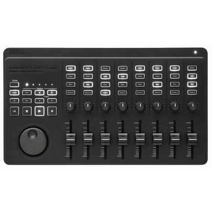 KORG nanoKONTROL Studio Wireless MIDI Controller with Transport Keys and Mixer Section — view 2
