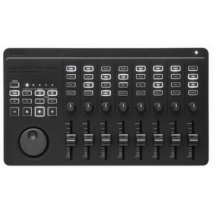 KORG nanoKONTROL Studio Wireless MIDI Controller with Transport Keys and Mixer Section