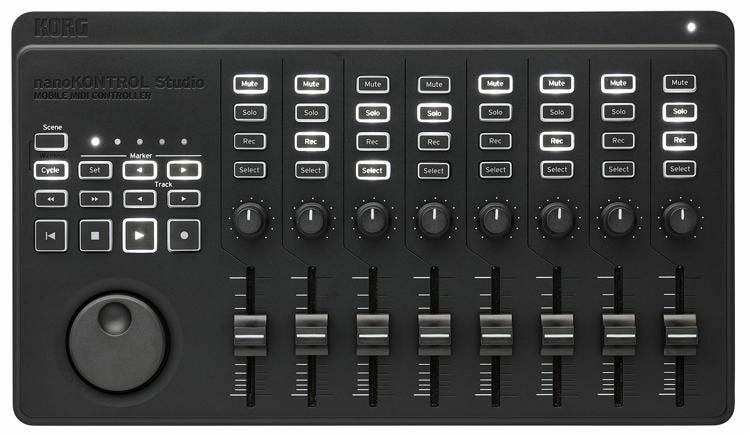 Korg Nano Kontrol Studio Black Midi Controller