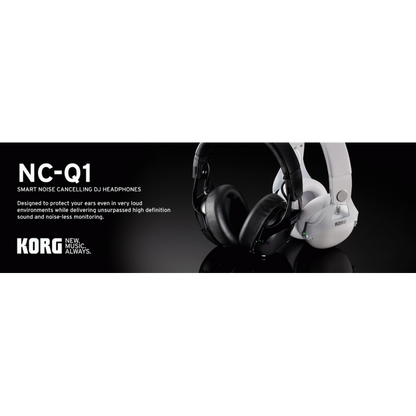 Korg NC-Q1 Noise Cancelling Headphones Black — view 5