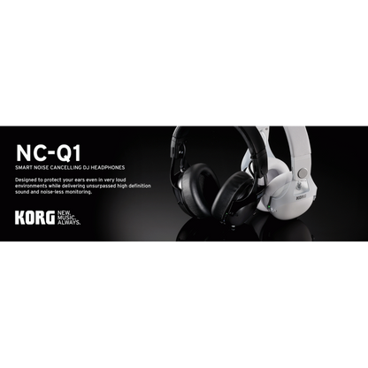 Korg NC-Q1 Noise Cancelling Headphones Black — view 6