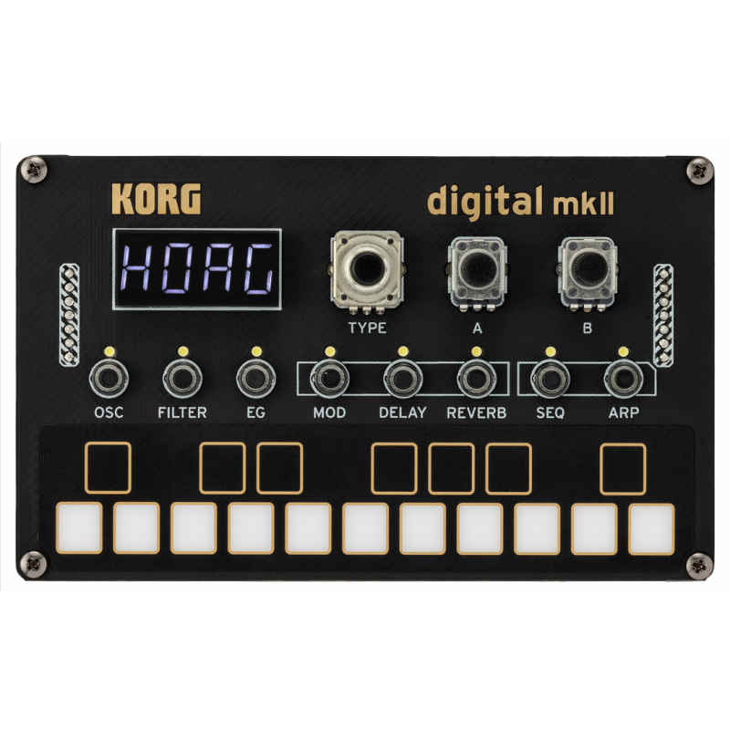 KORG NTS-1 MKII Programmable Synth Kit with Multitouch Keyboard and Built-in Sequencer