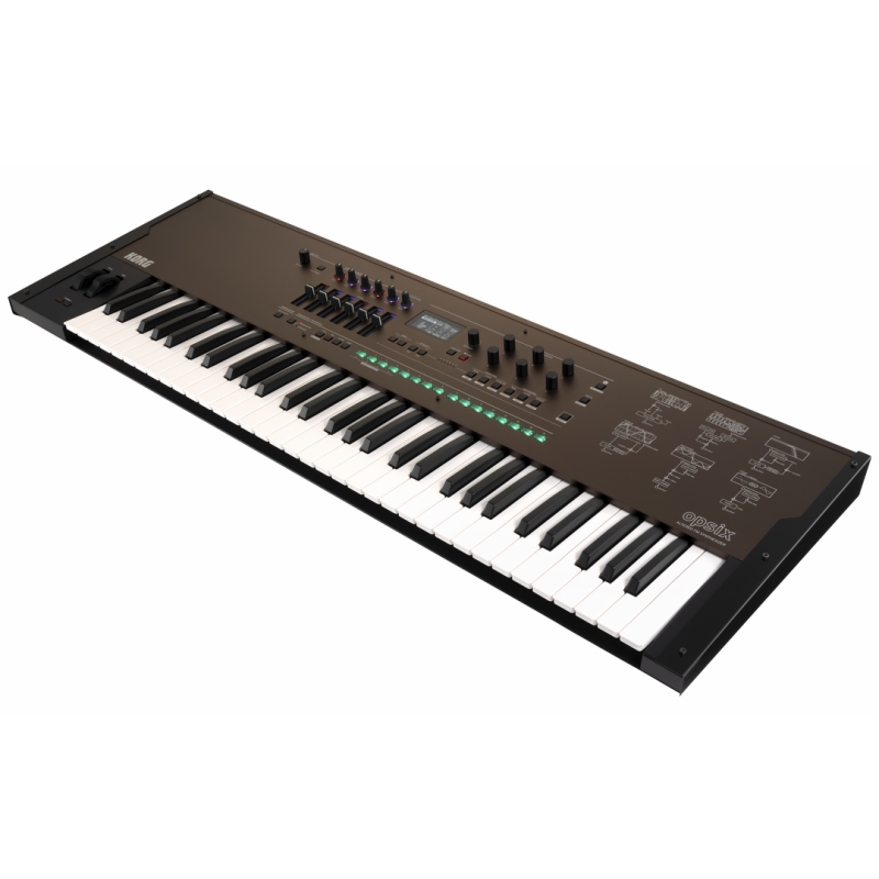 KORG OPSIX SE 61-Key FM Synth with Case - Black — view 3