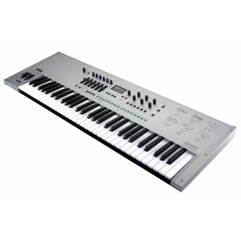 KORG OPSIX SE 61-Key FM Synth with Hard Case - Limited Edition Platinum — view 3