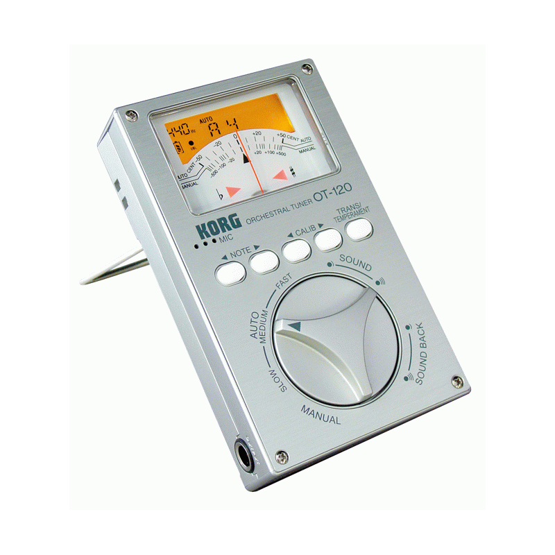 Korg OT-120 Chromatic Band and Orchestral Tuner with Dual Display