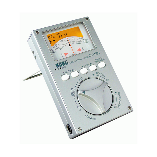 Korg OT-120 Chromatic Band and Orchestral Tuner with Dual Display