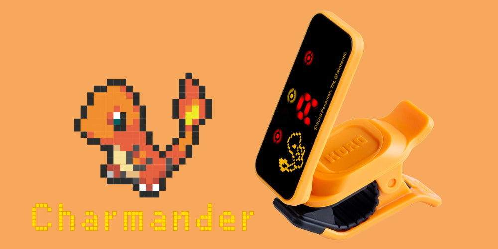 KORG Pitchclip 2 Pokemon Charmander Edition