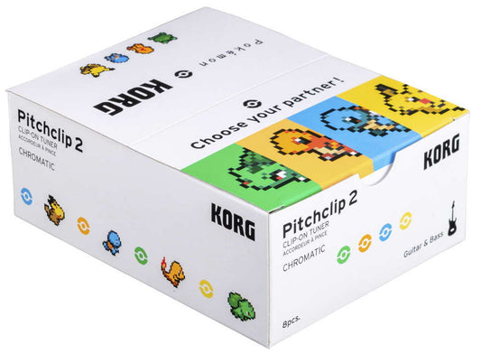KORG Pitchclip 2 8 Pack Pokemon