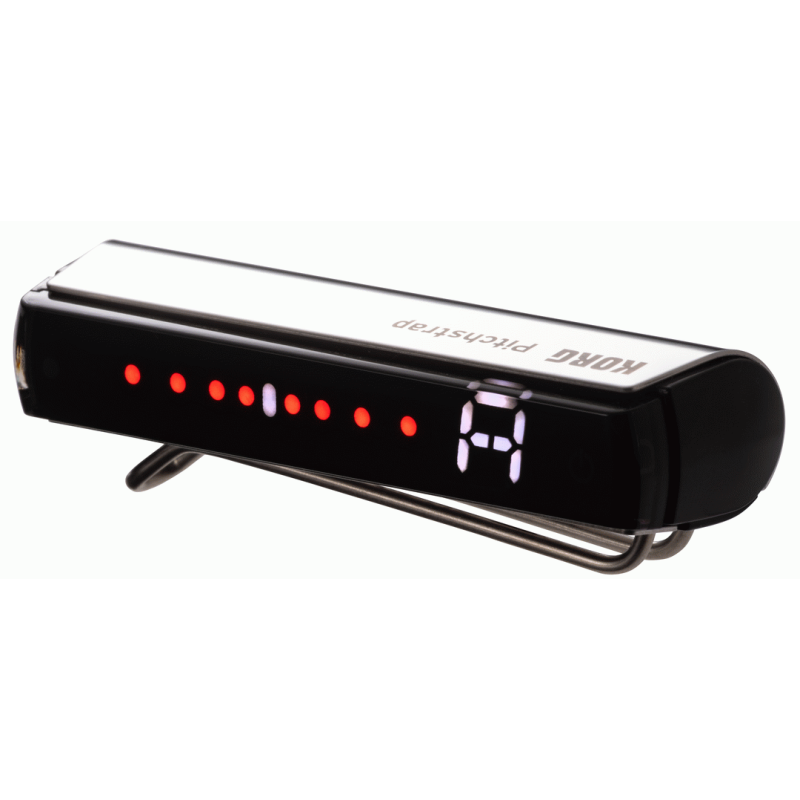 Korg Pitchstrap Tuner Silver - Strap-Mounted, Accurate, Easy to Use with Powerful Display — view 4