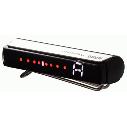 Korg Pitchstrap Tuner Silver - Strap-Mounted, Accurate, Easy to Use with Powerful Display — view 4