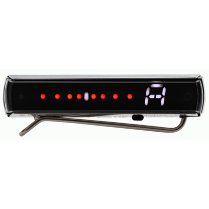 Korg Pitchstrap Tuner Silver - Strap-Mounted, Accurate, Easy to Use with Powerful Display — view 5