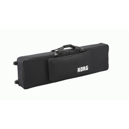 Korg Soft Case for Krome 88 and Kross2 88 Keyboards with Padding and Caster Wheels