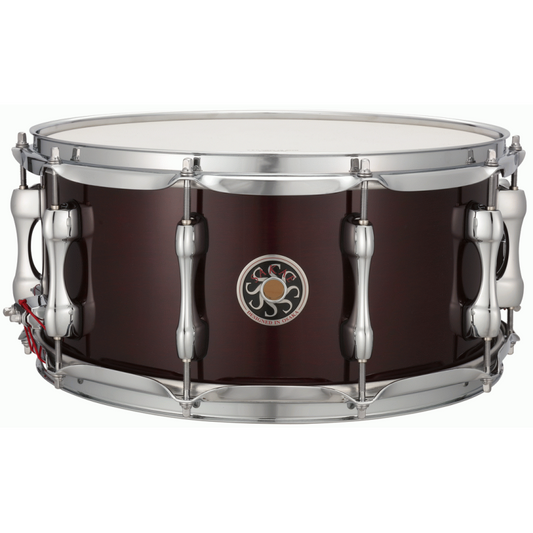 Sakae Osaka Heritage 14 x 5.5 Evolved Maple Snare Drum - Wine