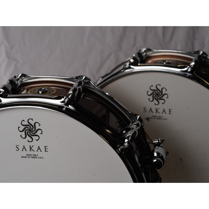 Sakae Osaka Heritage Custom 14 x 6.5 Walnut Snare Drum — view 4