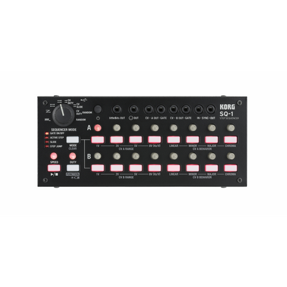 KORG SQ-1 Compact Analog Step Sequencer with 2x8 Steps and Multiple Synth Connection Options — view 2