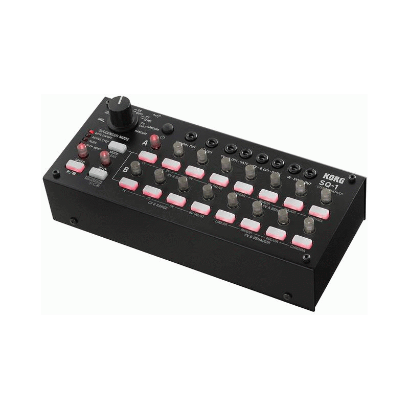 KORG SQ-1 Compact Analog Step Sequencer with 2x8 Steps and Multiple Synth Connection Options
