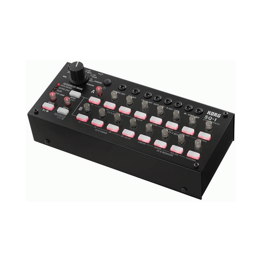 KORG SQ-1 Compact Analog Step Sequencer with 2x8 Steps and Multiple Synth Connection Options