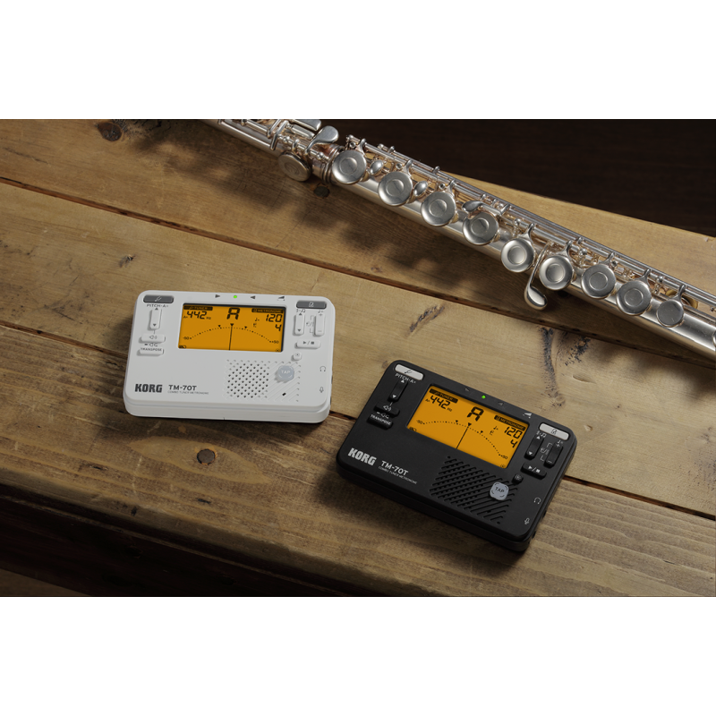 KORG TM-70 Tuner Metronome - Compact, High-Precision with Improved Display, Transpose Function, Long Battery Life, Made in Japan — view 4