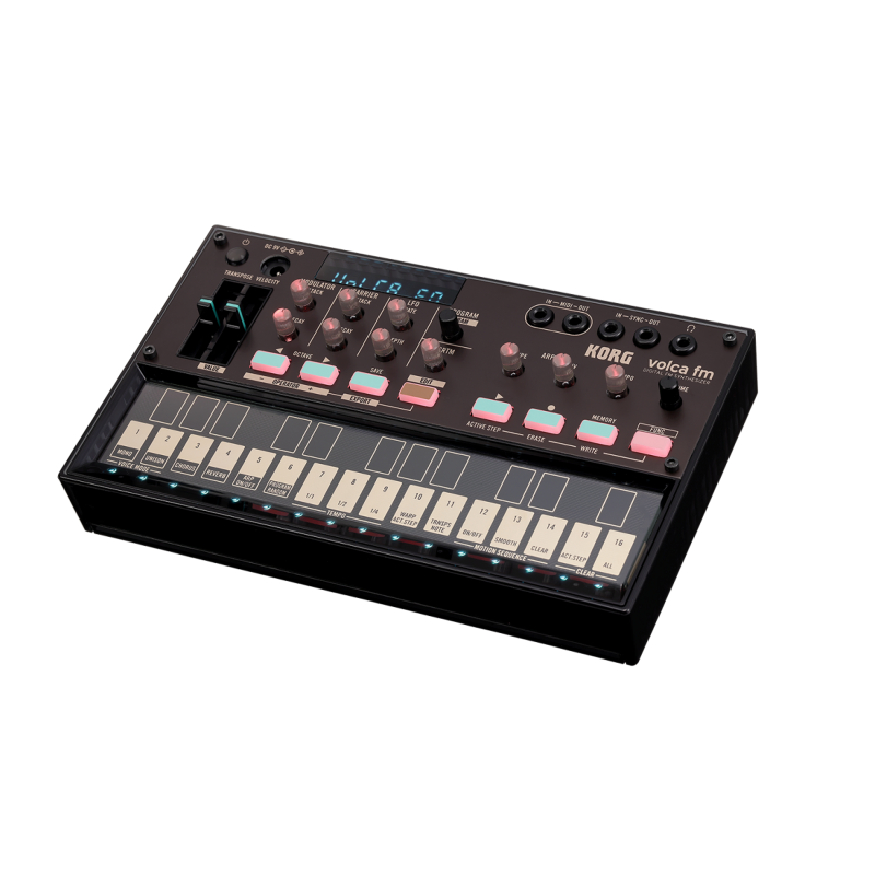 Korg Volca FM2 6-Voice Synthesizer with MIDI Velocity Sensitivity