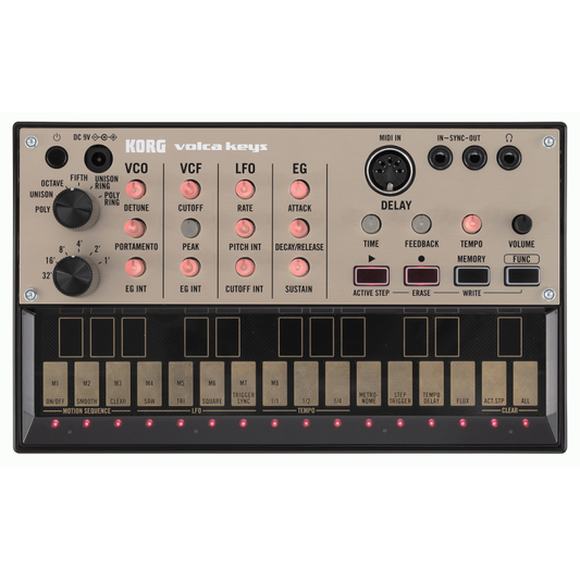 Korg Volca Keys Polyphonic Analog Synthesizer with 27 Keys and Loop Sequencer