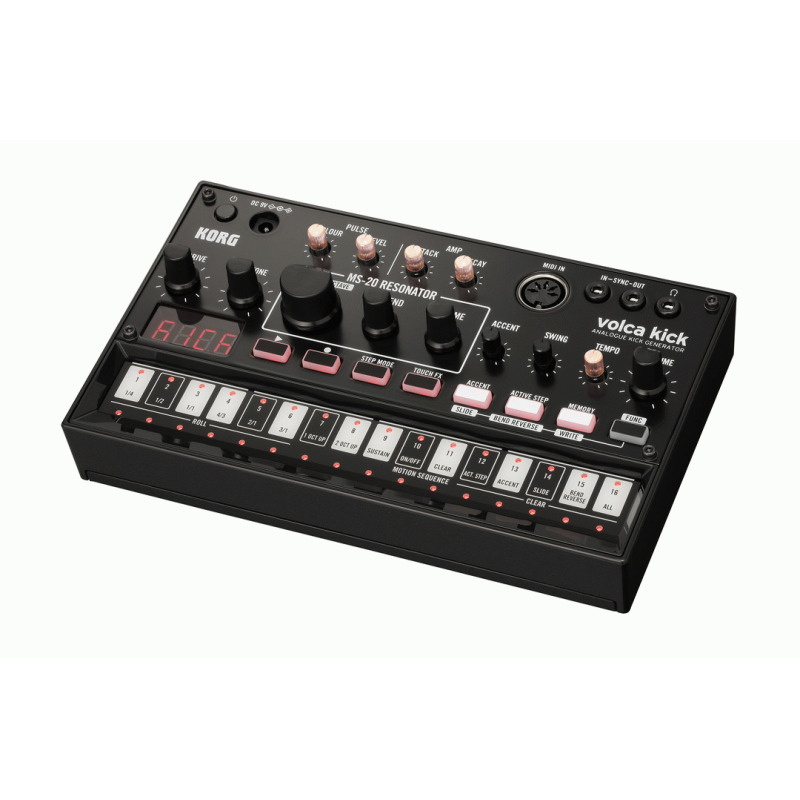 Korg Volca Kick Analog Kick Generator with 16-Step Sequencer and Touch FX — view 2