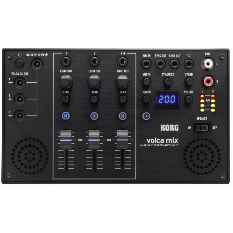 Korg Volca Mix Four-Channel Analogue Performance Mixer for Volca Series
