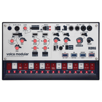 Korg Volca Modular Synthesizer with 8 Modules and 50 Patch Points