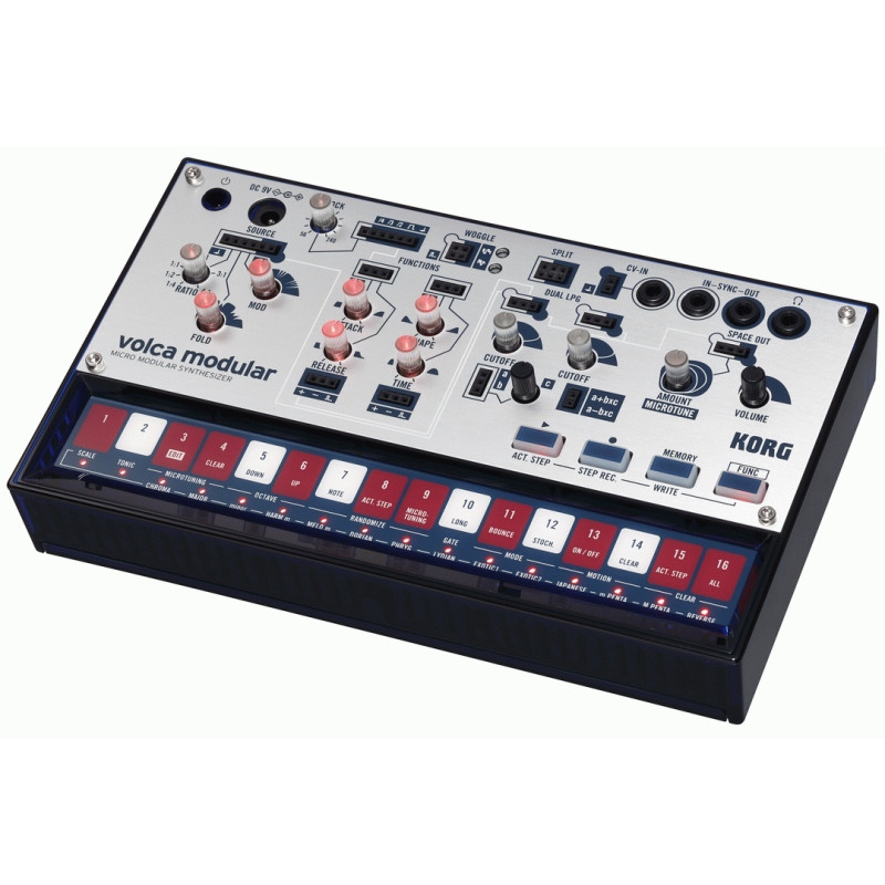 Korg Volca Modular Synthesizer with 8 Modules and 50 Patch Points — view 2