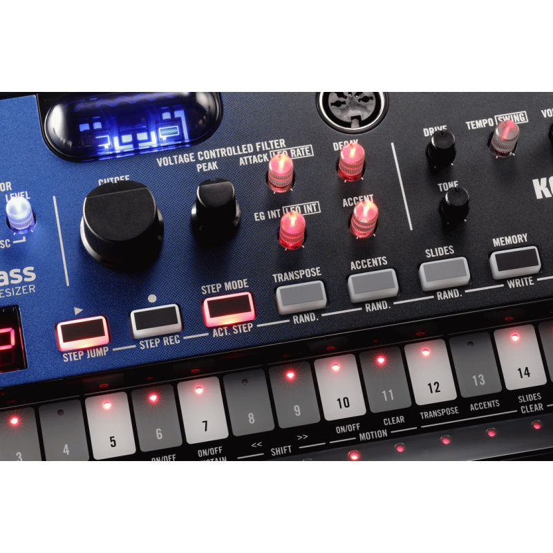 Korg Volca Nubass Analog Synth with Nutube Vacuum Tube and Transistor Ladder Filter — view 6