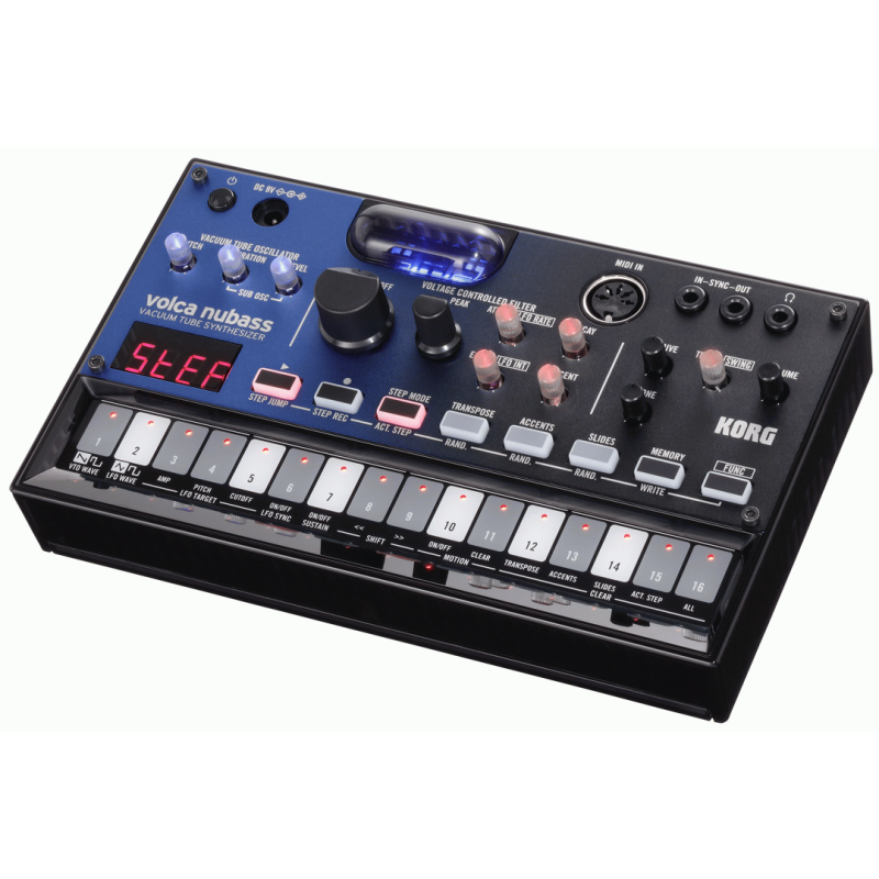 Korg Volca Nubass Analog Synth with Nutube Vacuum Tube and Transistor Ladder Filter — view 2