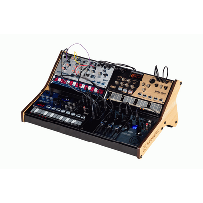 KORG SEQUENZ VOLCA RACK for 4 VOLCAS - Durable Aluminum Framing & Rubber Legs — view 2