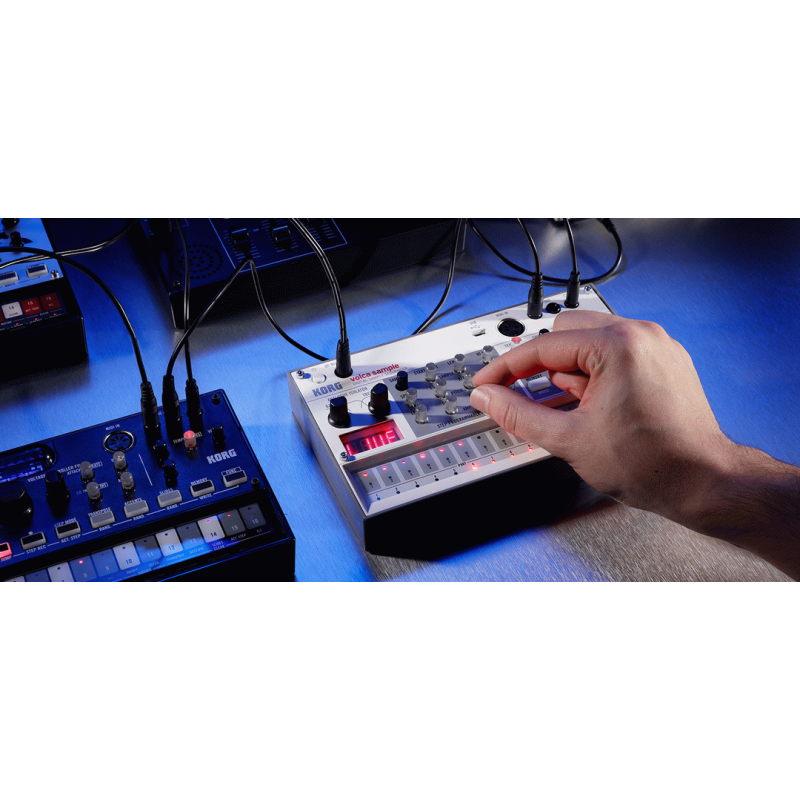 KORG Volca Sample Next Generation Drum Machine with Micro USB Port and Enhanced Features — view 4