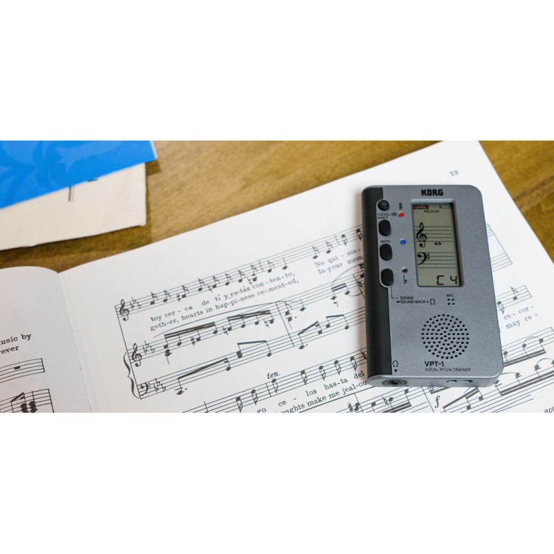Korg Vocal Pitch Trainer VPT-1 with Five-Line Staff Display and Sound Function — view 4