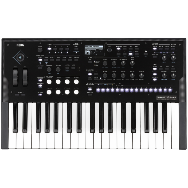 Korg Wavestate MK2 Synth with Extended Polyphony and Possibilities