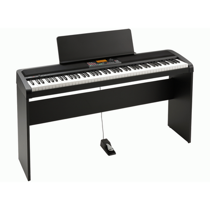 KORG XE20 88 Note Digital Ensemble Piano with Stand and Three-Pedal Unit — view 2