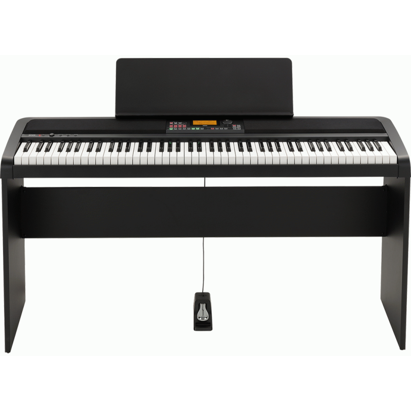 KORG XE20 88 Note Digital Ensemble Piano with Stand and Three-Pedal Unit