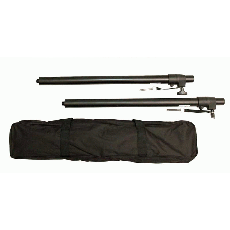 UXL Adjustable Speaker Poles with Screw Base and Bag