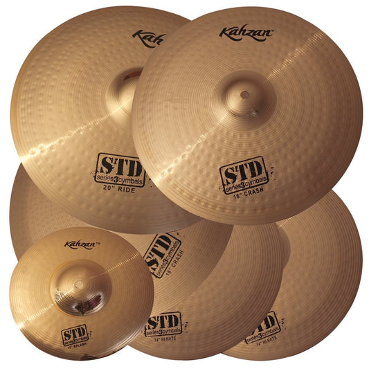 Kahzan 'STD-3 Series' Cymbal Pack 14"/16"/18"/20"